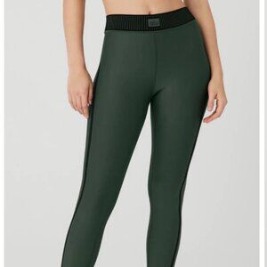 AIRLIFT HIGH-WAIST 7/8 LINE UP LEGGING XS Dark Cactus